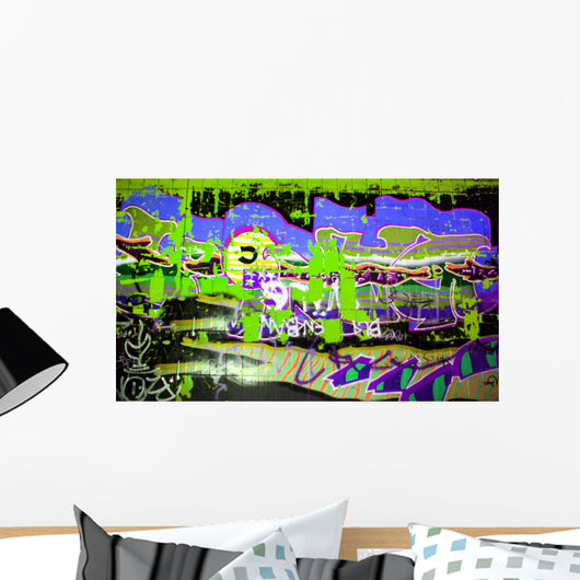 Urban Graffiti Wall Wall Decal