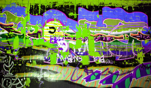 Urban Graffiti Wall Wall Decal