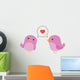Birds Love with Hearth Wall Decal