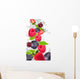 Fresh Fruit Water Splash Wall Decal