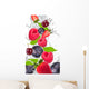Fresh Fruit Water Splash Wall Decal