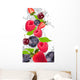 Fresh Fruit Water Splash Wall Decal