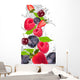 Fresh Fruit Water Splash Wall Decal