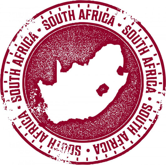 South Africa Country Stamp Wall Decal