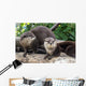 Two Otters up Wall Decal