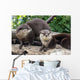 Two Otters up Wall Decal