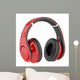 Red and Black Wireless Wall Decal