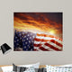American Flag Wall Decal