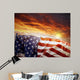 American Flag Wall Decal