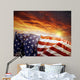 American Flag Wall Decal