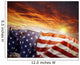 American Flag Wall Decal