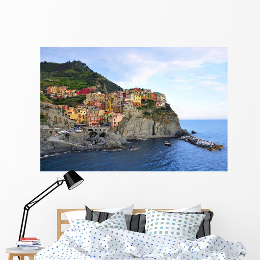 Manarola Cinque Terre Wall Decal