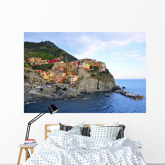Manarola Cinque Terre Wall Decal