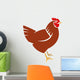 New Hampshire Red Hen Wall Decal