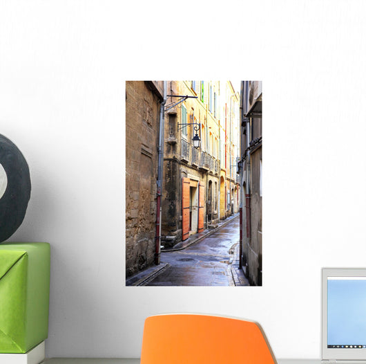 Rustic French Town Wall Decal