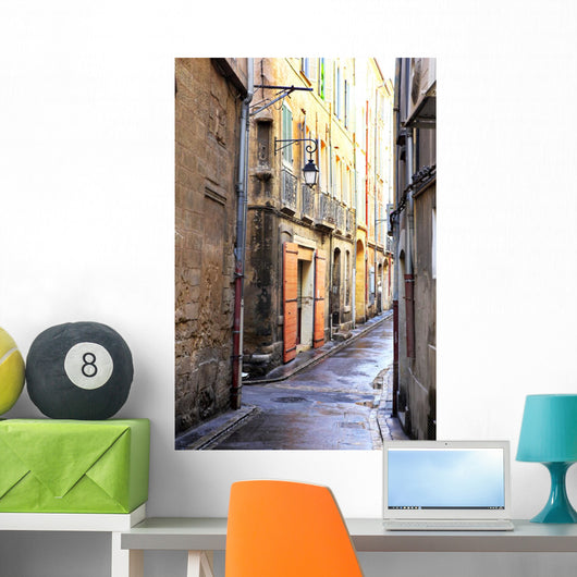 Rustic French Town Wall Decal