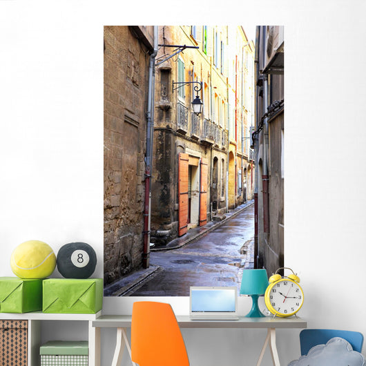 Rustic French Town Wall Decal