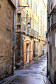 Rustic French Town Wall Decal