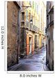 Rustic French Town Wall Decal
