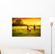 Horses Sunset Wall Decal
