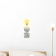 Lightbulb Idea Wall Decal