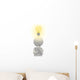 Lightbulb Idea Wall Decal