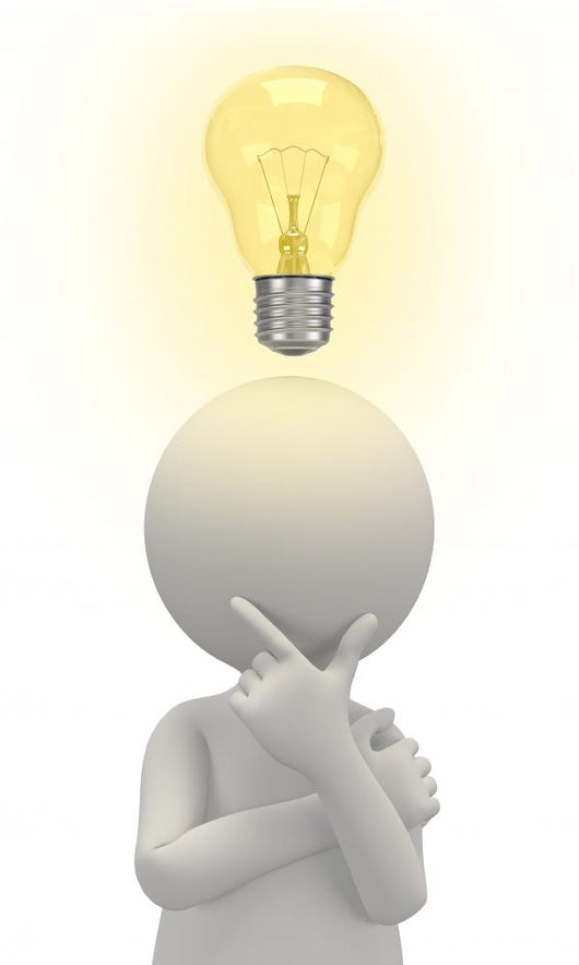 Lightbulb Idea Wall Decal