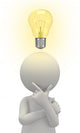 Lightbulb Idea Wall Decal