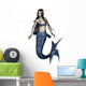 CG Blue Mermaid Wall Decal