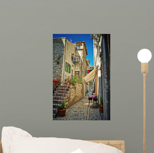 Traditional Old Street Croatia Wall Decal