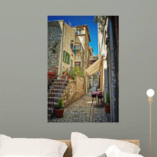Traditional Old Street Croatia Wall Decal