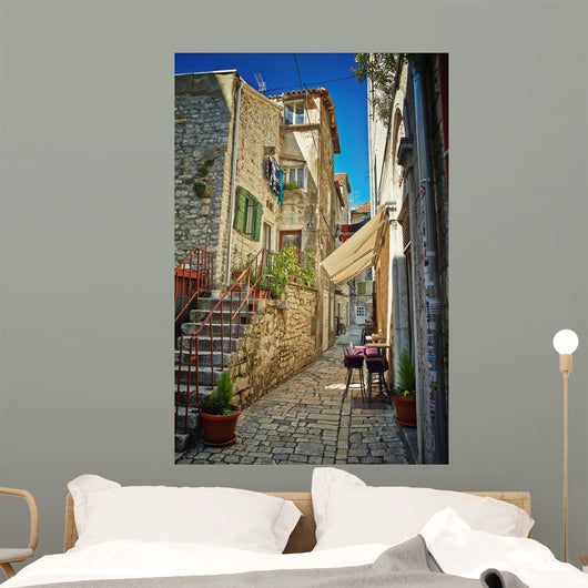 Traditional Old Street Croatia Wall Decal