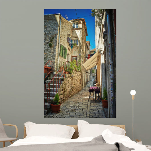 Traditional Old Street Croatia Wall Decal
