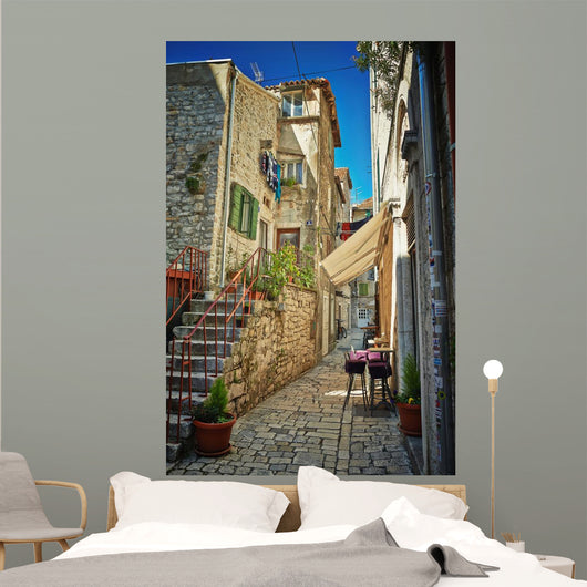 Traditional Old Street Croatia Wall Decal