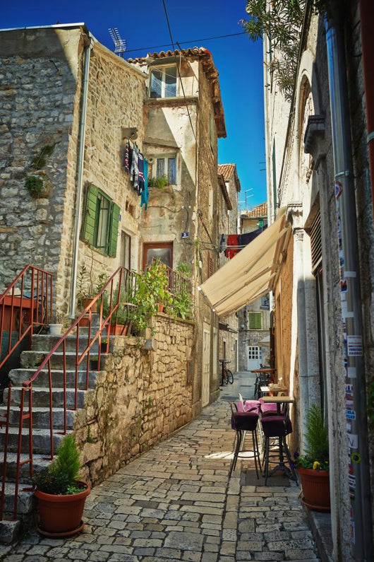 Traditional Old Street Croatia Wall Decal