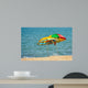 Beach Umbrellas Sea Wall Decal