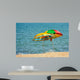 Beach Umbrellas Sea Wall Decal