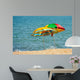 Beach Umbrellas Sea Wall Decal