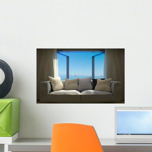 Vacation Concept with Interior Wall Decal