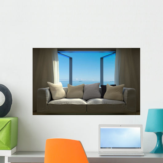 Vacation Concept with Interior Wall Decal