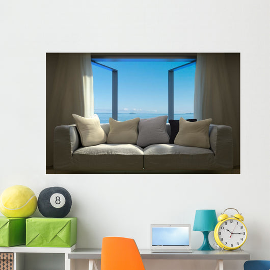 Vacation Concept with Interior Wall Decal