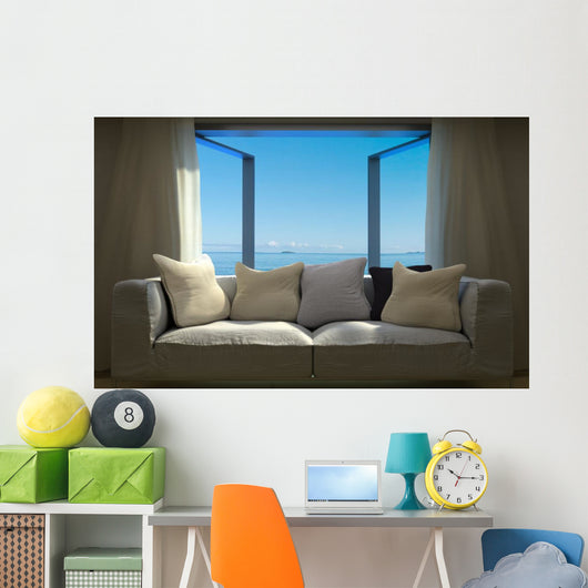 Vacation Concept with Interior Wall Decal