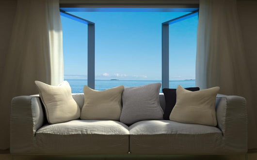 Vacation Concept with Interior Wall Decal