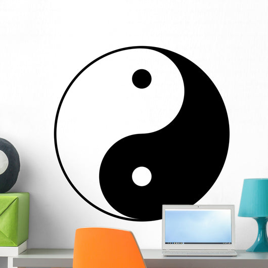 Ying Yang Wall Decal