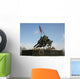 Iwo Jima Memorial with Wall Decal