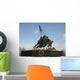 Iwo Jima Memorial with Wall Decal