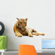 Tiger Lying Down Wall Decal