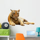 Tiger Lying Down Wall Decal