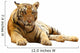 Tiger Lying Down Wall Decal