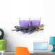 Lavender Candles with Fresh Wall Decal